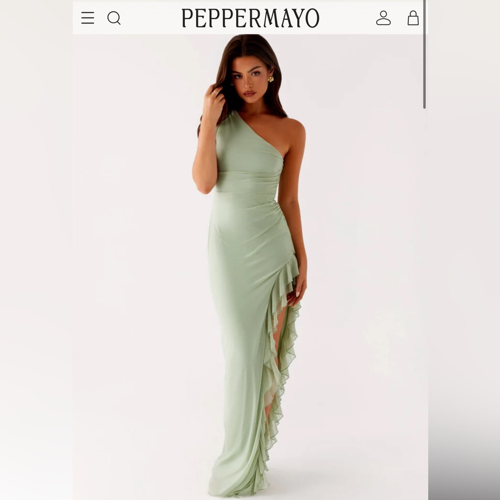 PEPPERMAYO Clarence Maxi Dress - Sage